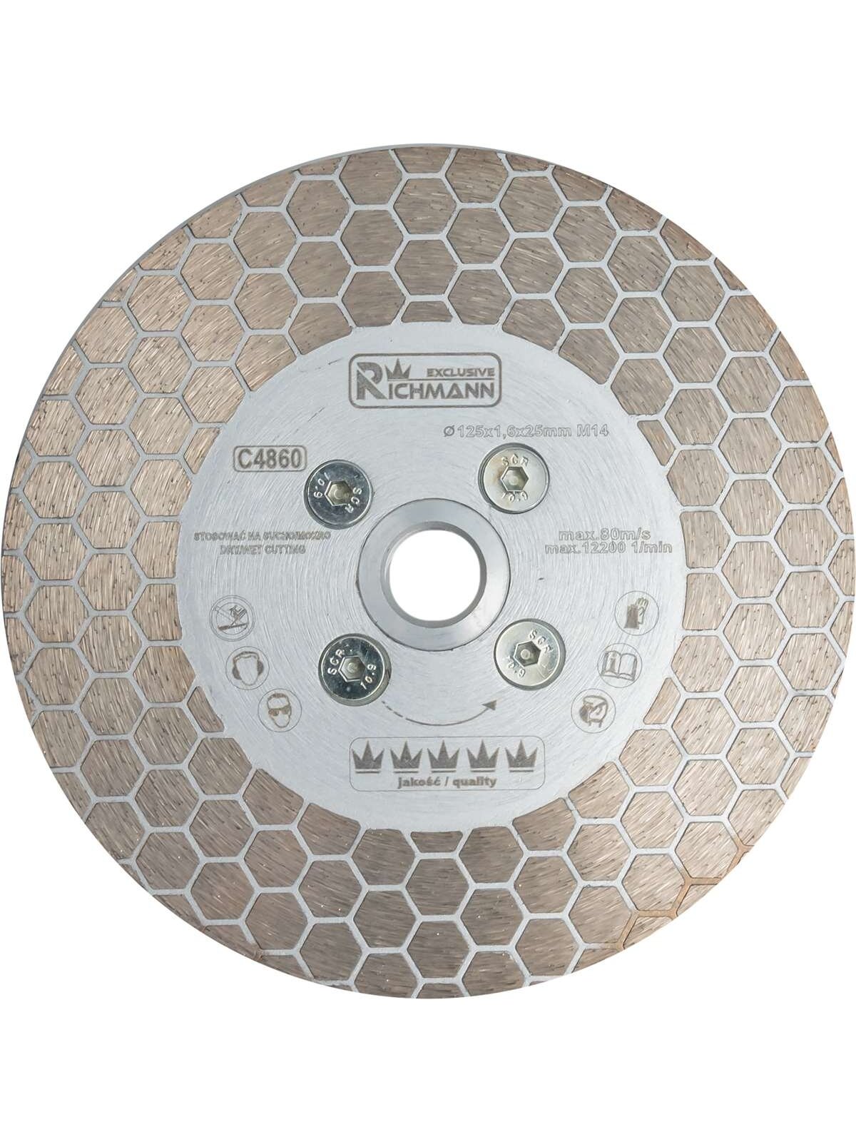 Richmann Richmann deim. pj. ir šlifavimo diskas M14 125x1,6 MM Richmann Richmann deim. pj. ir šlifavimo diskas M14 125x1,6 MM