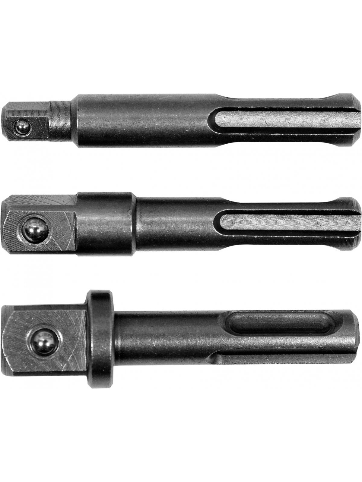 Rinkinys adapterių SDS-plus galvutėms Yato YT-04686 | 1/4, 3/8, 1/2-L=65mm Rinkinys adapterių SDS-plus galvutėms Yato YT-04686 | 1/4, 3/8, 1/2-L=65mm
