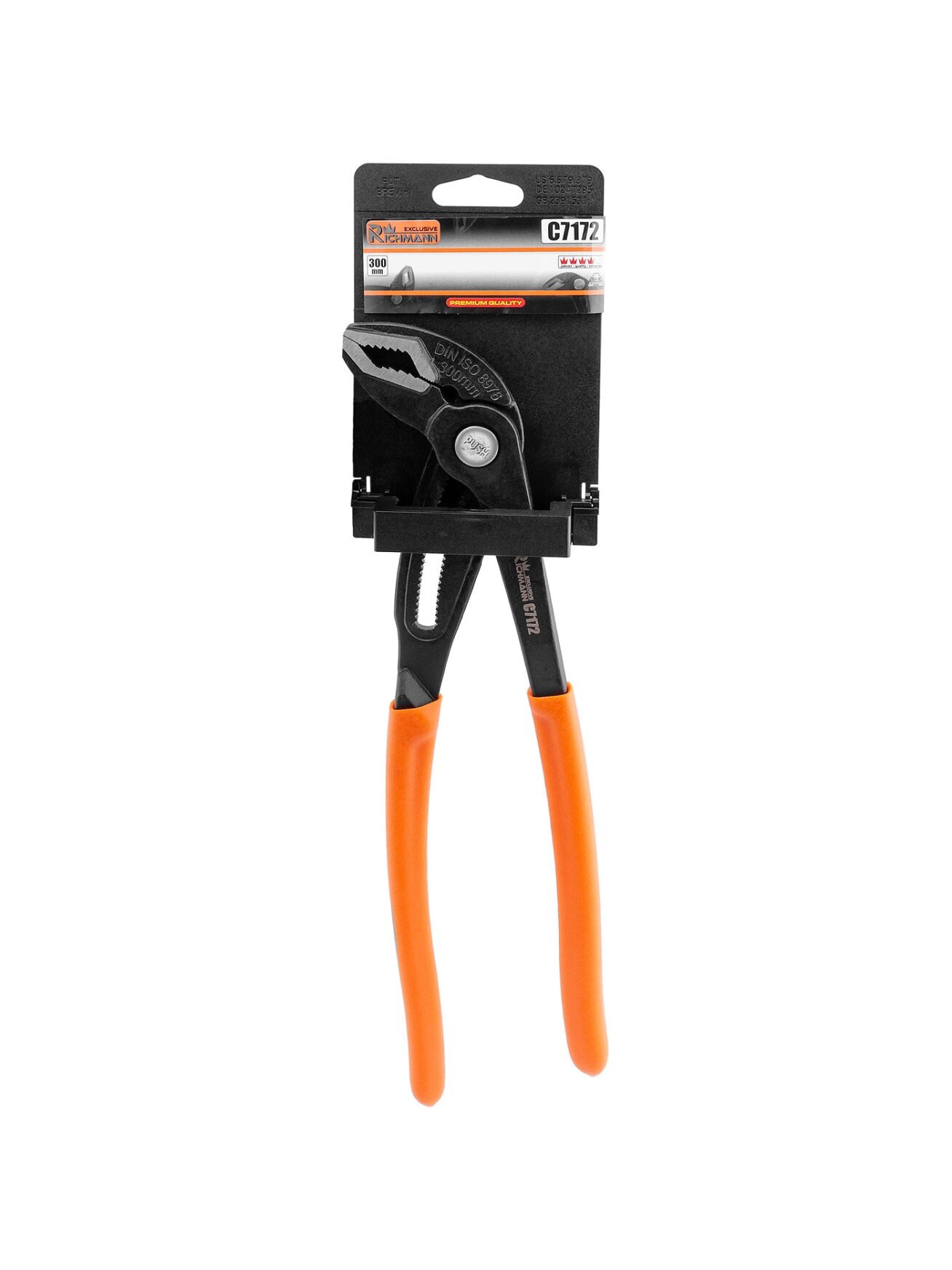 Richmann Cobra tipo replės su mygtuku 250mm