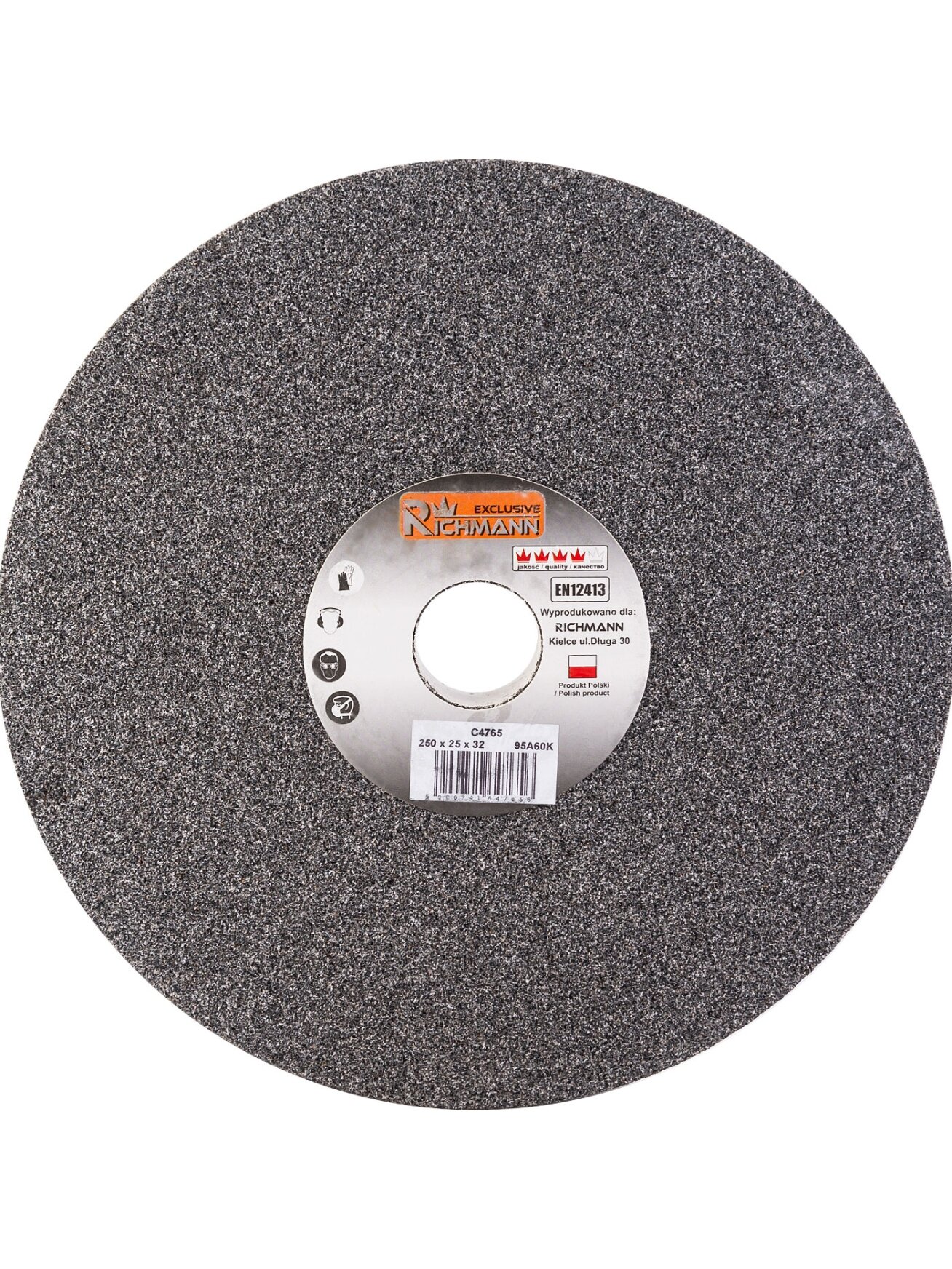 Richmann KERAMINIS ŠLIFAVIMO DISKAS 250 x 25 x 32 95A60K Richmann KERAMINIS ŠLIFAVIMO DISKAS 250 x 25 x 32 95A60K