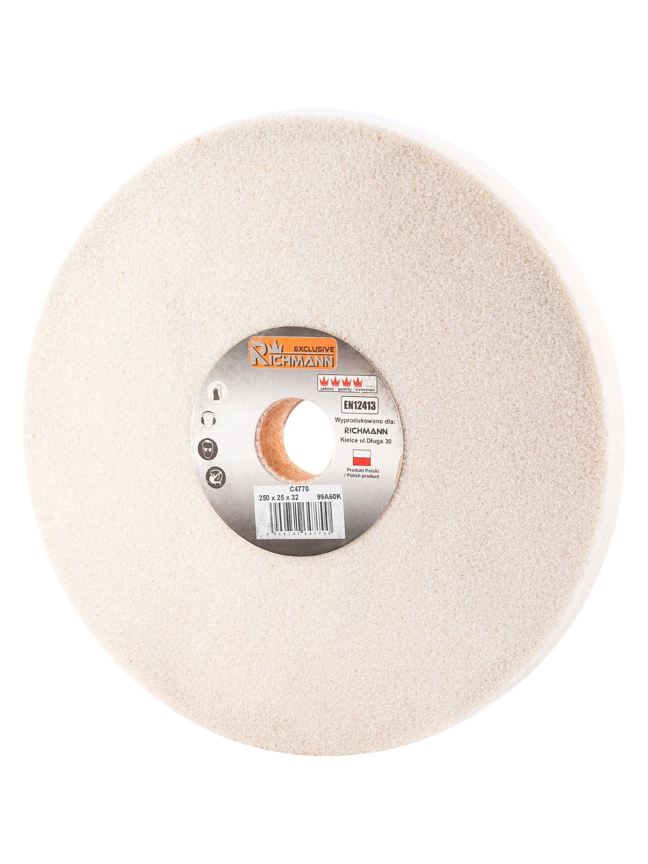 Richmann KERAMINIS ŠLIFAVIMO DISKAS 250 x 25 x 32 99A60K 1