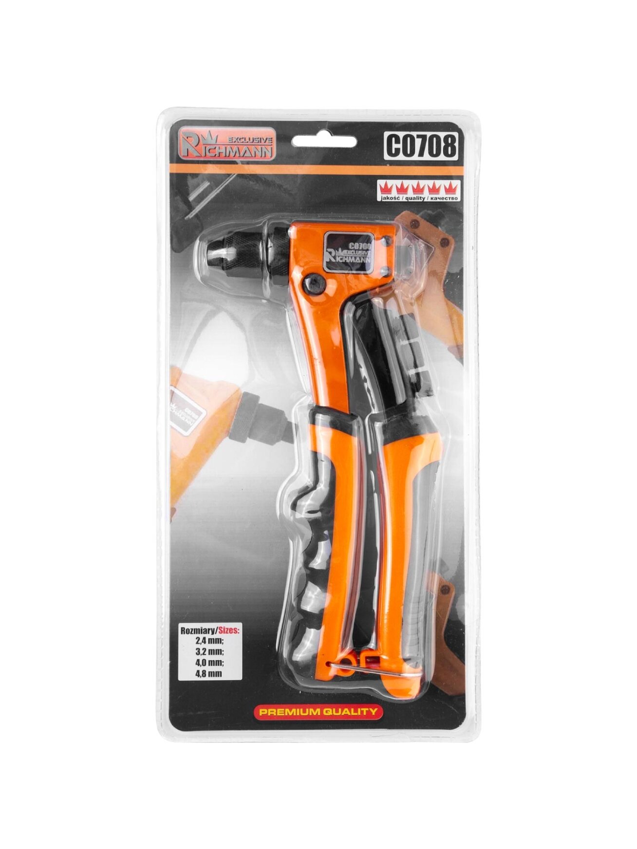 Richmann Rankinis kniediklis 2,4 - 4,8 mm 5