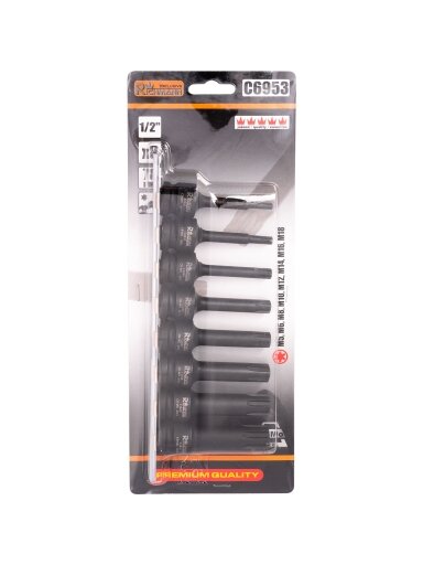 Richmann Smūginių RIBE antgalių rinkinys M5-M18 8