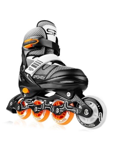 Riedučiai Spokey Arya 929582, juodi/oranžiniai, 38-42