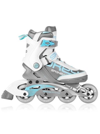 Riedučiai Spokey Prime Pro, balti/pilki/šviesiai mėlyni, 41