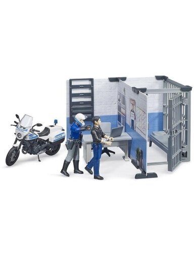 Rinkinys Bruder Bworld Police Station 62732