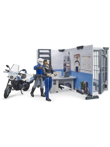 Rinkinys Bruder Bworld Police Station 62732