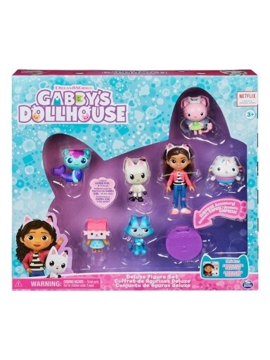 Rinkinys Gabbys Dollhouse Deluxe Figure Set 6060440