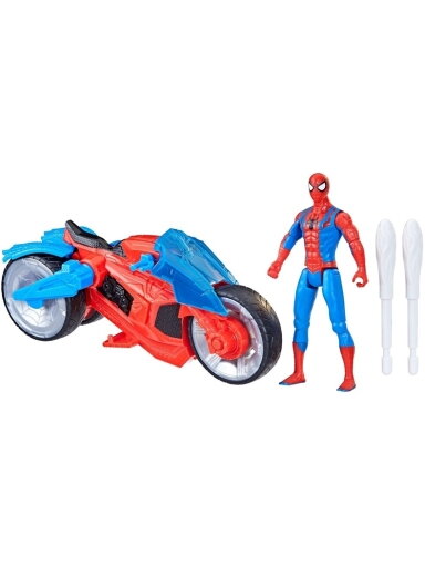 Rinkinys Hasbro Spider-Man Web Blast Cycle F6899, 100 mm
