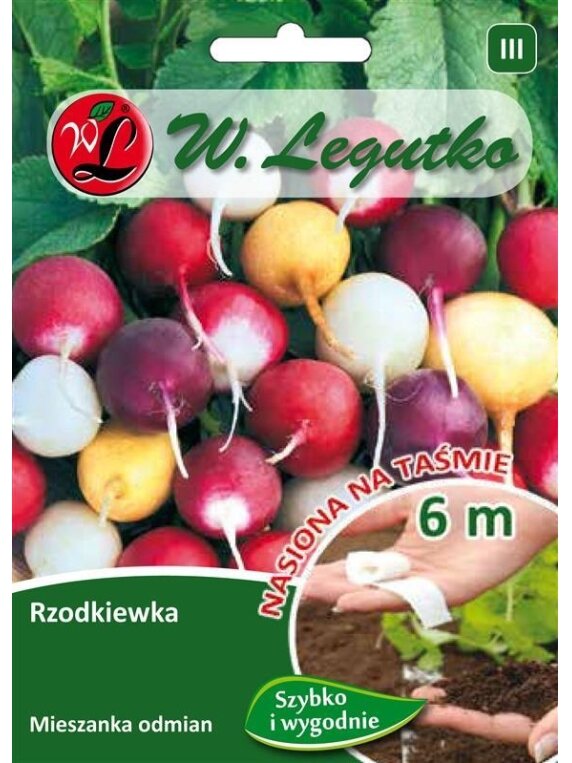 Ridikėlių sėklų mišinys, 6 m