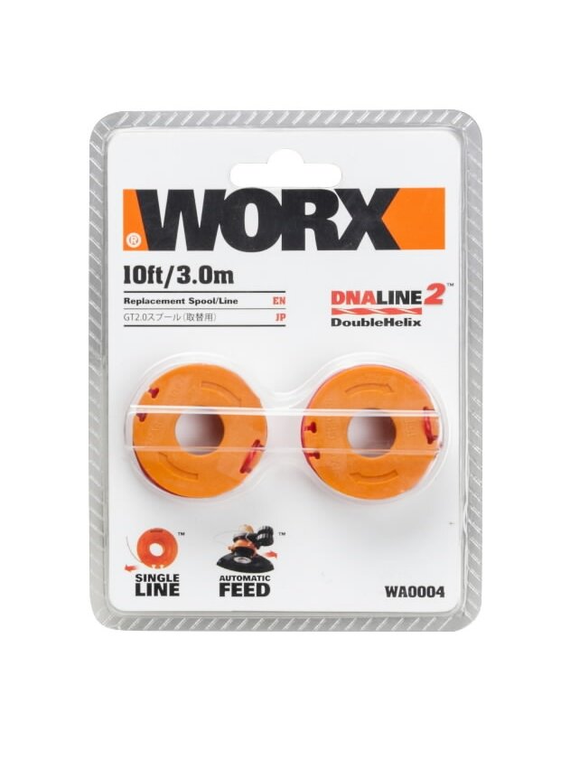 Ritė su valu WA0004. 1,65mm x 1,5m, Worx 1 Ritė su valu WA0004. 1,65mm x 1,5m, Worx 1