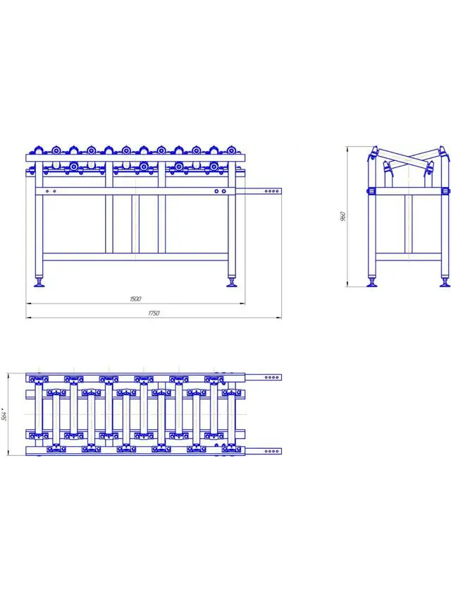Ritininis stovas rastams DRM-50 2