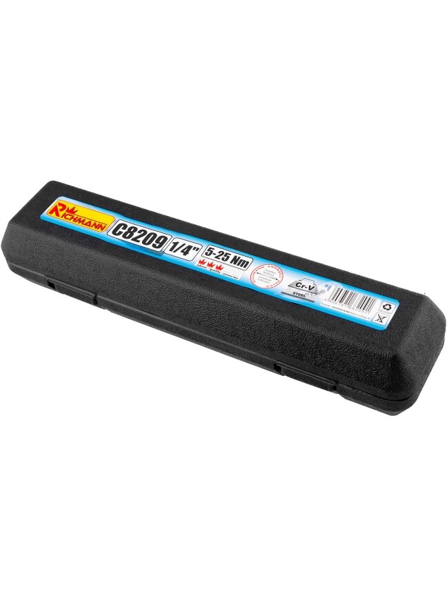 Richmann Dinamometr. raktas 1/4, 5-25 Nm 3 Richmann Dinamometr. raktas 1/4, 5-25 Nm 3