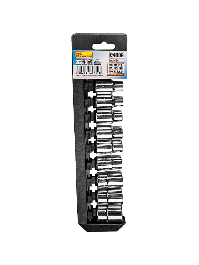 Richmann Galvučių rinkinys TORX 1/2 E10-E24