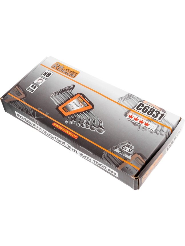 Richmann Kilp. raktai Richmann 6-22 mm, 8 vnt. 5 Richmann Kilp. raktai Richmann 6-22 mm, 8 vnt. 5