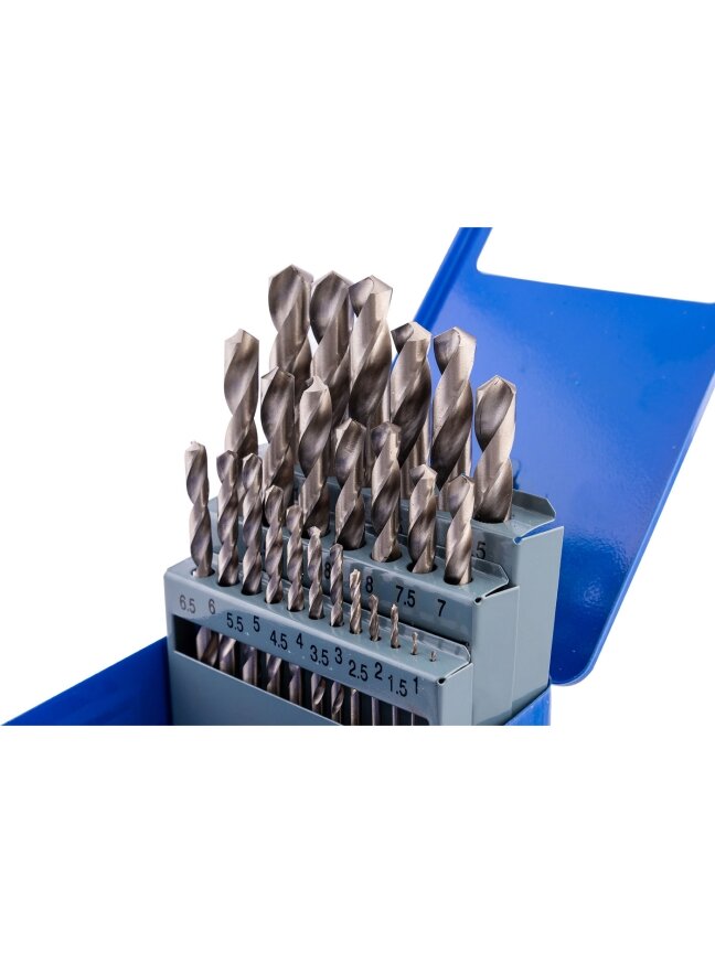 Richmann Metalo grąžtų rinkinys 1-13 mm 25 vnt 2