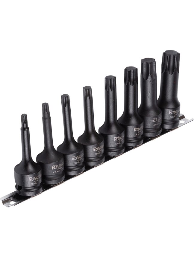 Richmann Smūg. antg. rinkinys TORX T30-T80 8 vnt. 1 Richmann Smūg. antg. rinkinys TORX T30-T80 8 vnt. 1