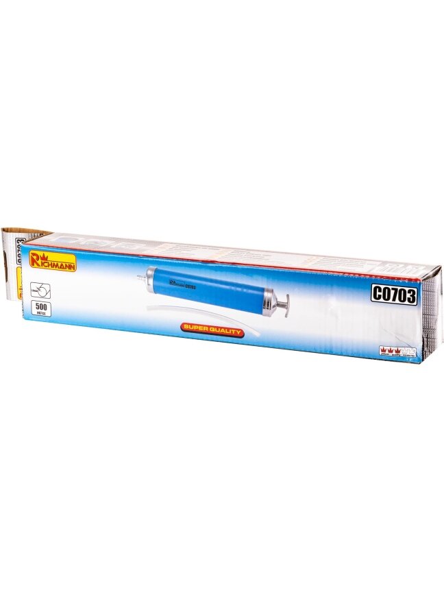Richmann Švirkštas skystam tepalui 500 ml 5 Richmann Švirkštas skystam tepalui 500 ml 5
