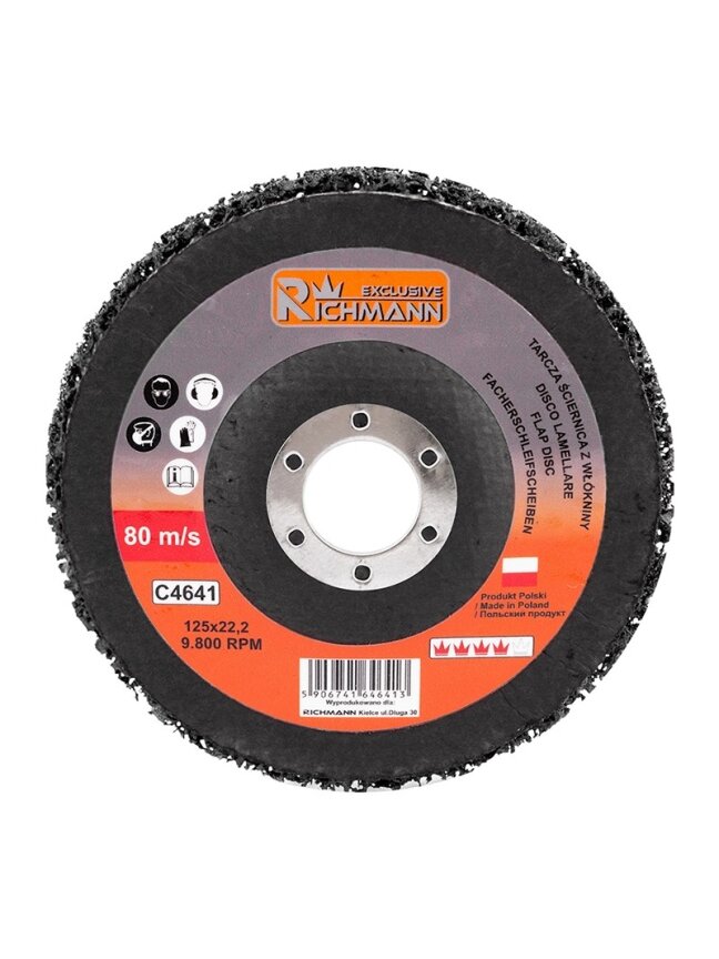 Richmann Valymo diskas "Richmann" 125mm Richmann Valymo diskas "Richmann" 125mm