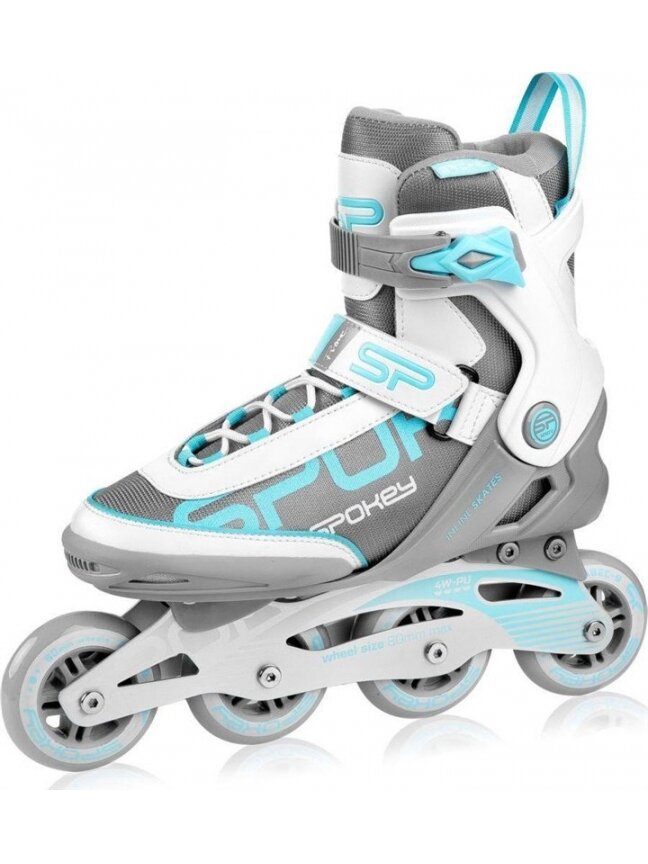 Riedučiai Spokey Prime Pro, balti/pilki/šviesiai mėlyni, 39 1