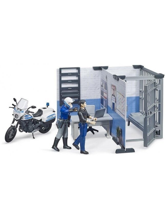 Rinkinys Bruder Bworld Police Station 62732 1 Rinkinys Bruder Bworld Police Station 62732 1