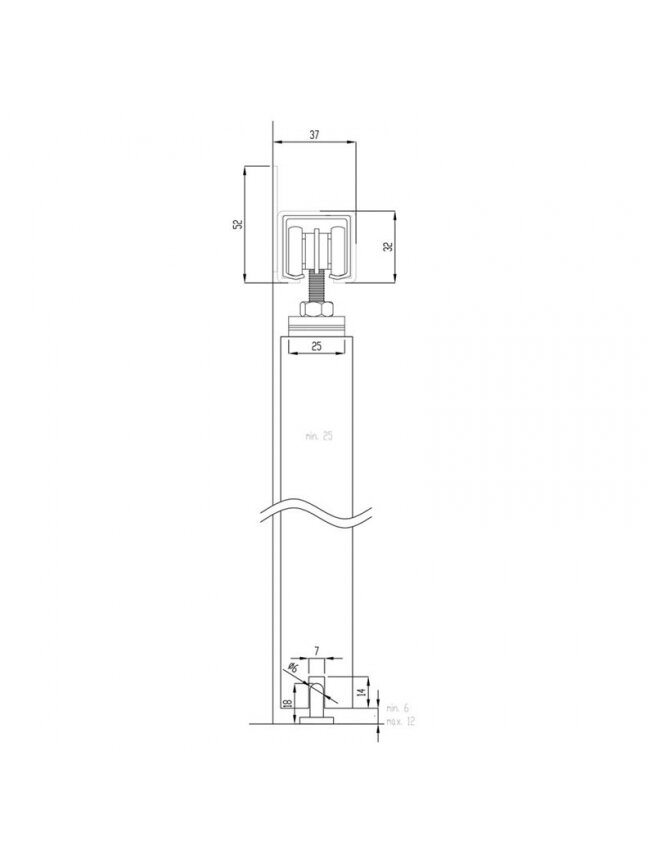 Rinkinys Helaform 20505, stumdomosioms vidaus durims 2