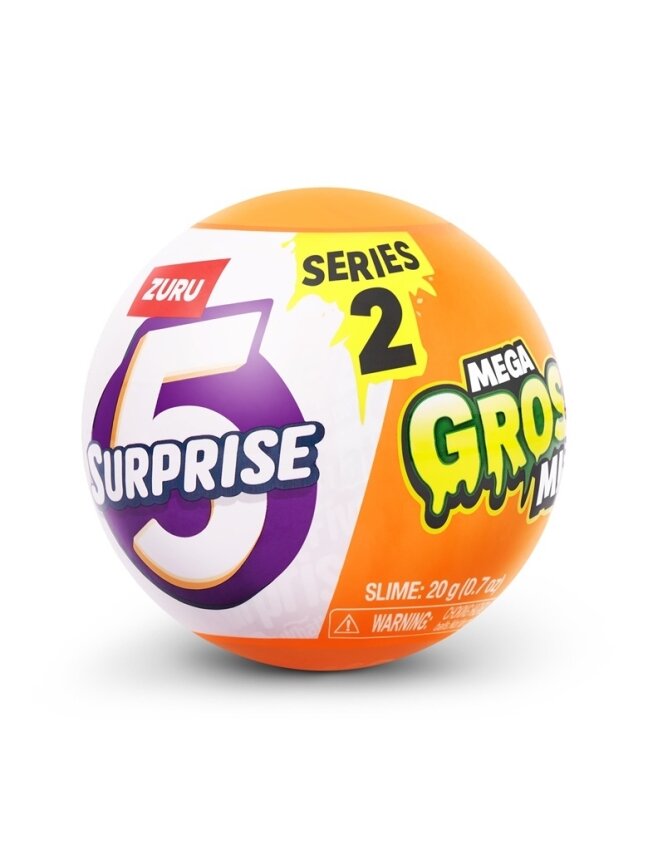 RINKINYS MINIATIŪRŲ 5 SURPRISE MEGA GROSS MINIS