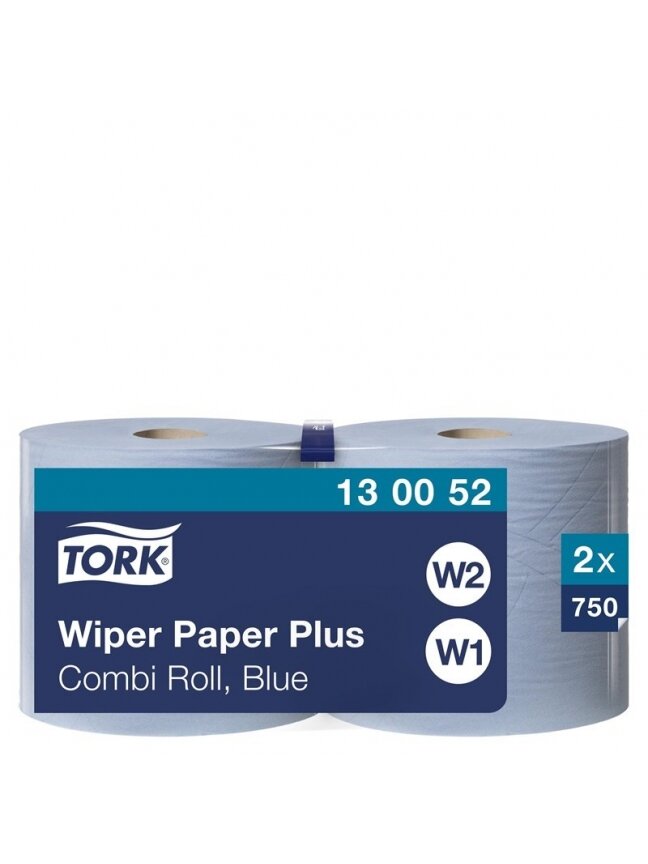 Ritininė šluostė Tork Plus, 2 sl. Ritininė šluostė Tork Plus, 2 sl.