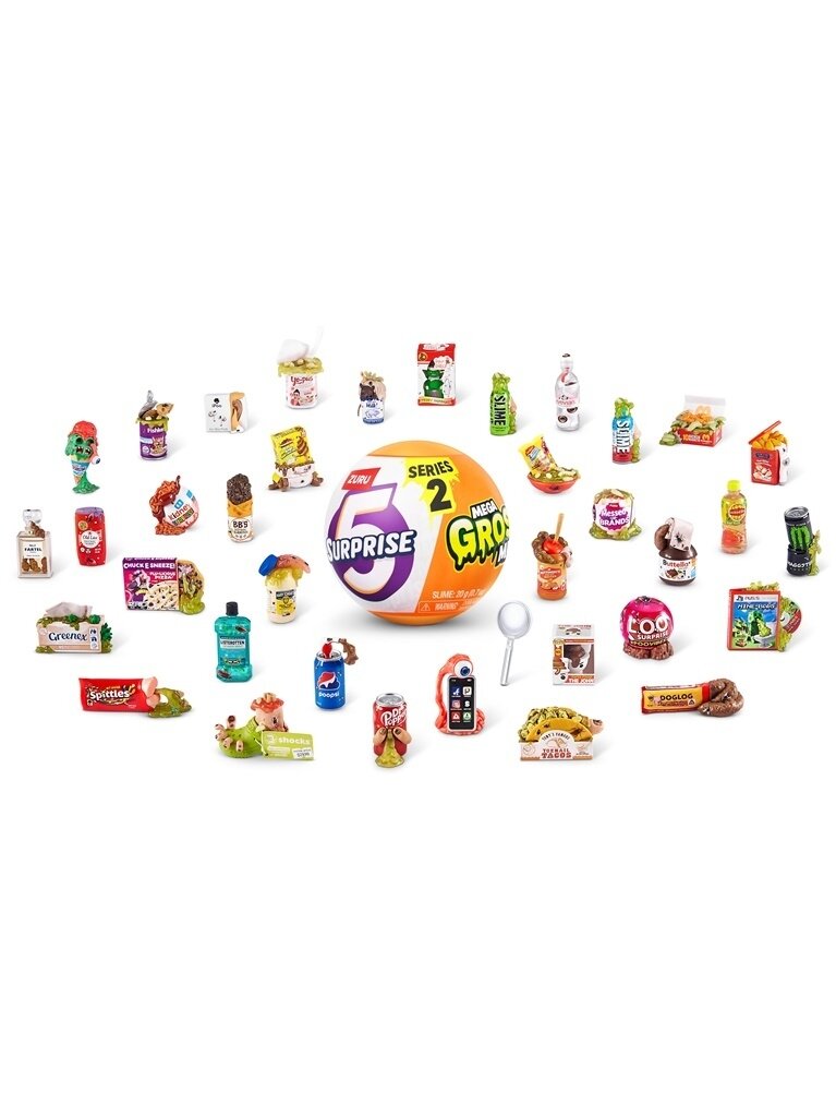 RINKINYS MINIATIŪRŲ 5 SURPRISE MEGA GROSS MINIS 2