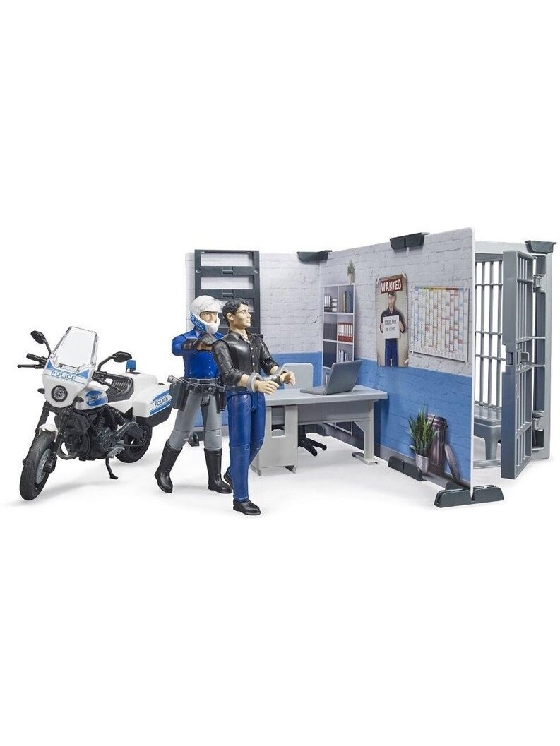 Rinkinys Bruder Bworld Police Station 62732 Rinkinys Bruder Bworld Police Station 62732