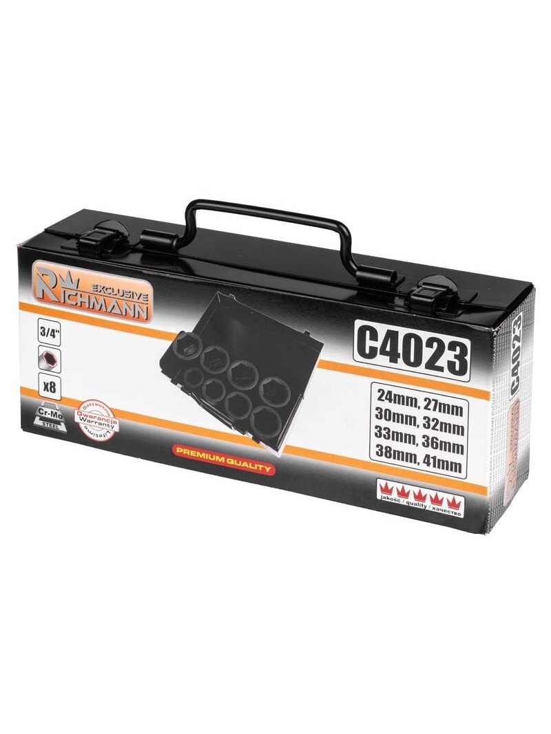 Richmann Smūg. galvučių rinkinys C4023, 8 vnt. 2