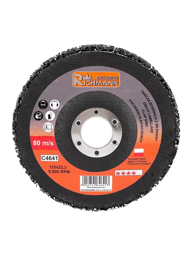 Richmann Valymo diskas "Richmann" 125mm Richmann Valymo diskas "Richmann" 125mm