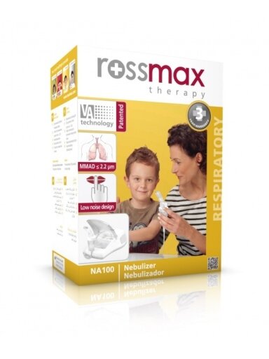 Kompresorinis inhaliatorius ROSSMAX NA100