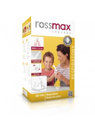 Kompresorinis inhaliatorius ROSSMAX NE100