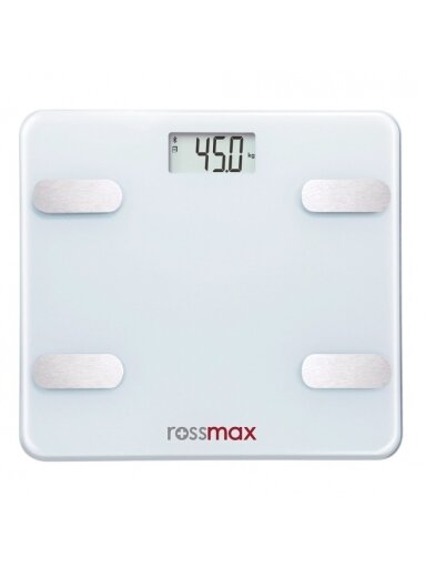 ROSSMAX WF262 kūną analizuojančios svarstyklės su Bluetooth jungtimi