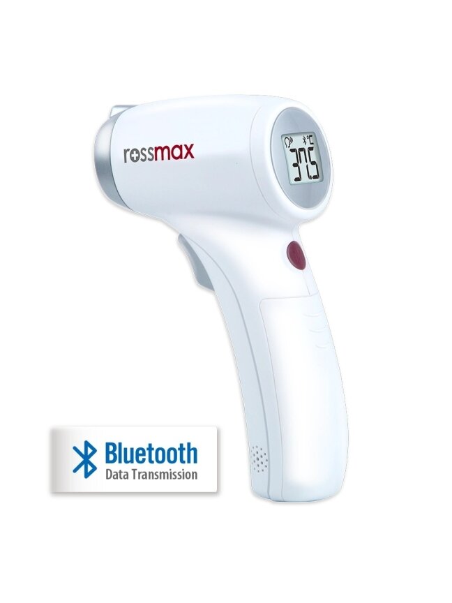 Rossmax bekontaktis termometras su Bluetooth HC700BT Rossmax bekontaktis termometras su Bluetooth HC700BT