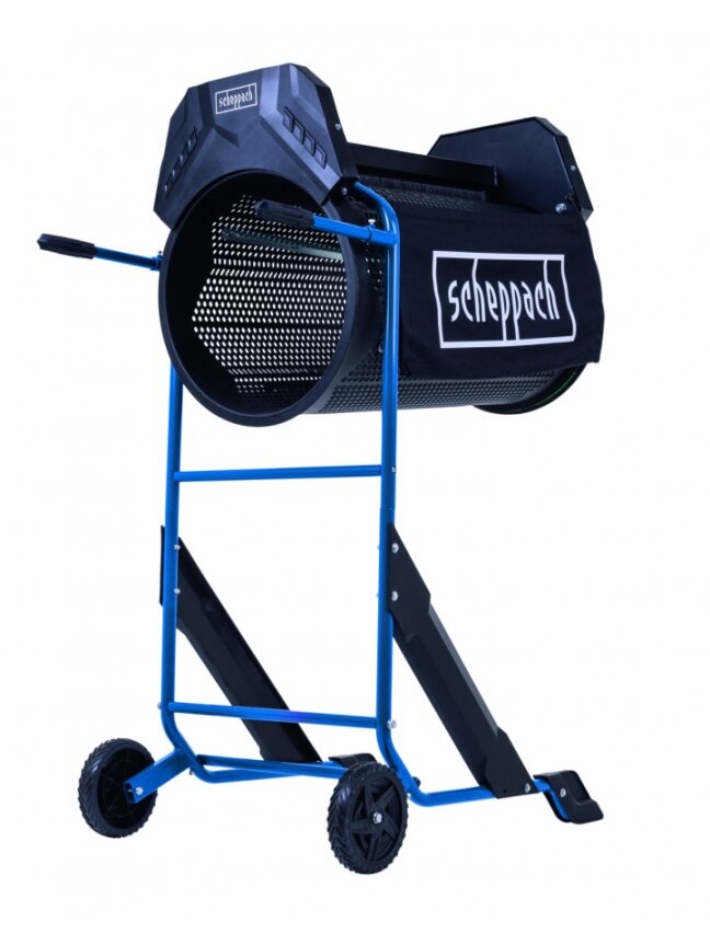 Scheppach RS500 Būgnininis sijotuvas 350W, 400mm 1 Scheppach RS500 Būgnininis sijotuvas 350W, 400mm 1