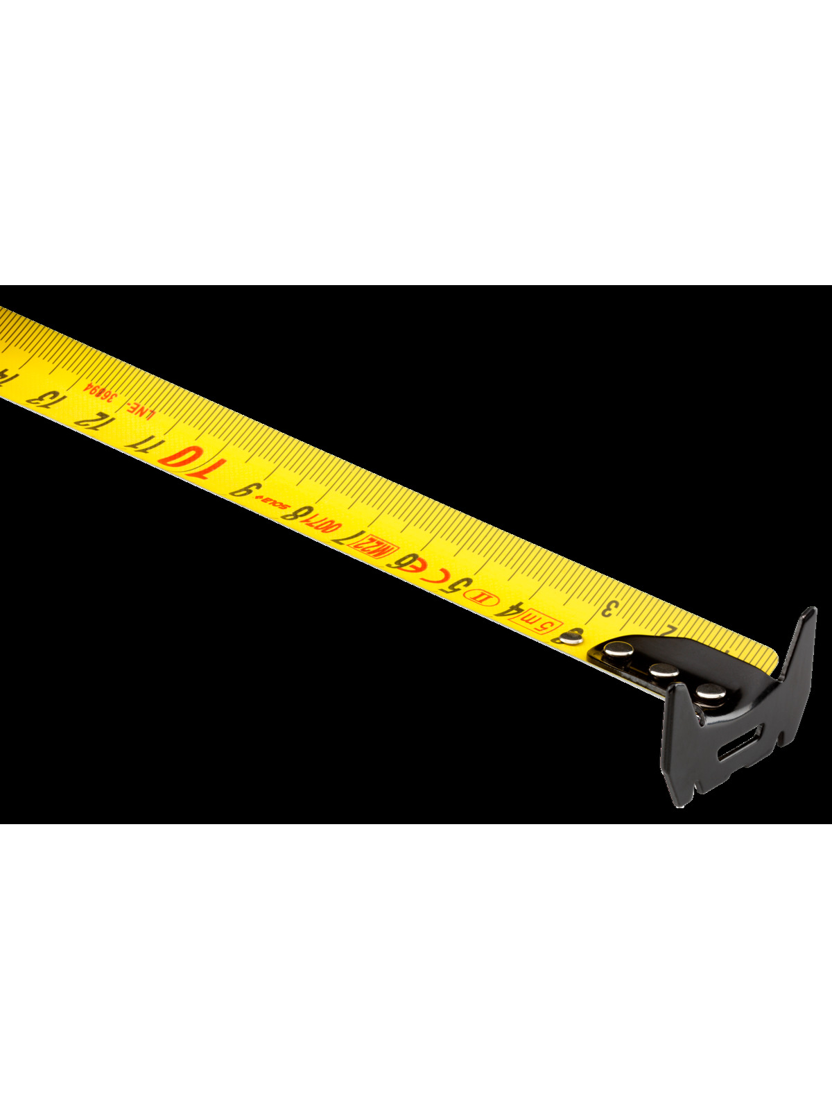 Ruletė dvipusė 5 m × 25 mm, klasė II, su dvigubu slankiu kabliuku SOLA PROTECT DS (PE DS 525) 11