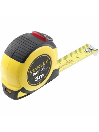 Ruletė klasė II DUAL LOCK 25 mm x 8 m, Stanley