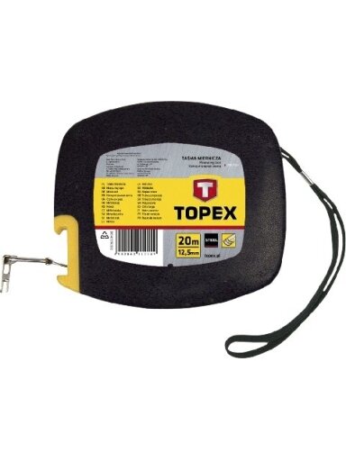 Ruletė metalinė 12,5 mm Topex | 20m