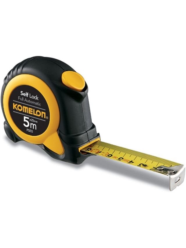 Ruletė Self-Lock, su automatinio fiksavimo mechanizmu, Komelon | 3 m × 16 mm (PS36) Ruletė Self-Lock, su automatinio fiksavimo mechanizmu, Komelon | 3 m × 16 mm (PS36)