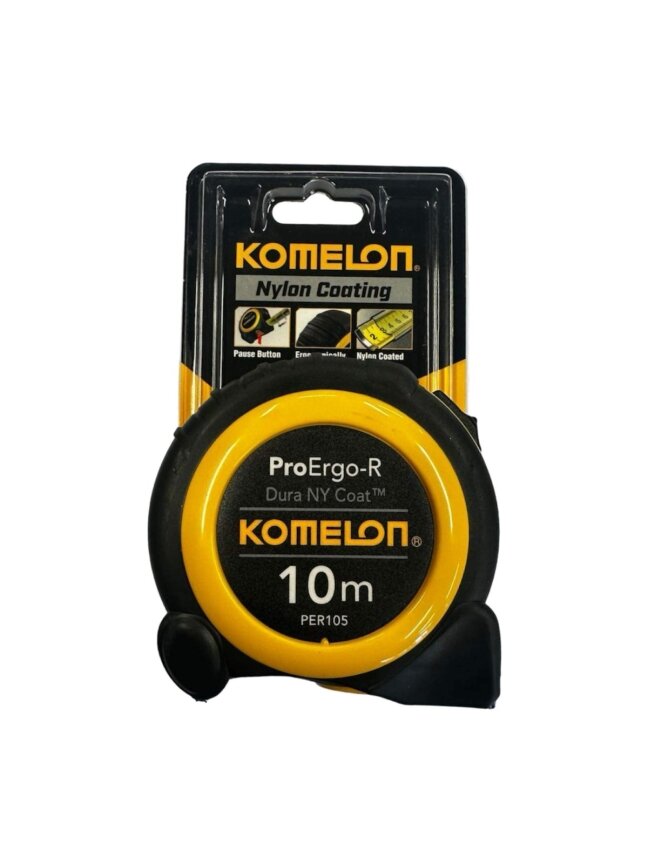Ruletė ProErgo-R, Komelon | 10 m × 25 mm (PER105) Ruletė ProErgo-R, Komelon | 10 m × 25 mm (PER105)