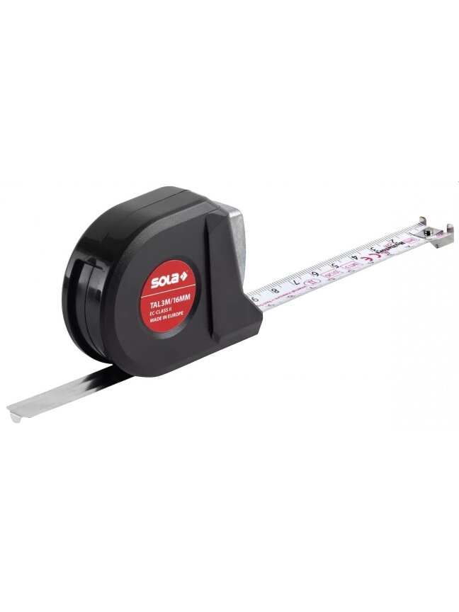 Ruletė Talmeter Sola | 3 m, 16mm 1 Ruletė Talmeter Sola | 3 m, 16mm 1