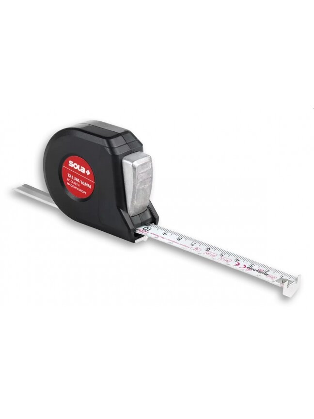 Ruletė Talmeter Sola | 3 m, 16mm Ruletė Talmeter Sola | 3 m, 16mm