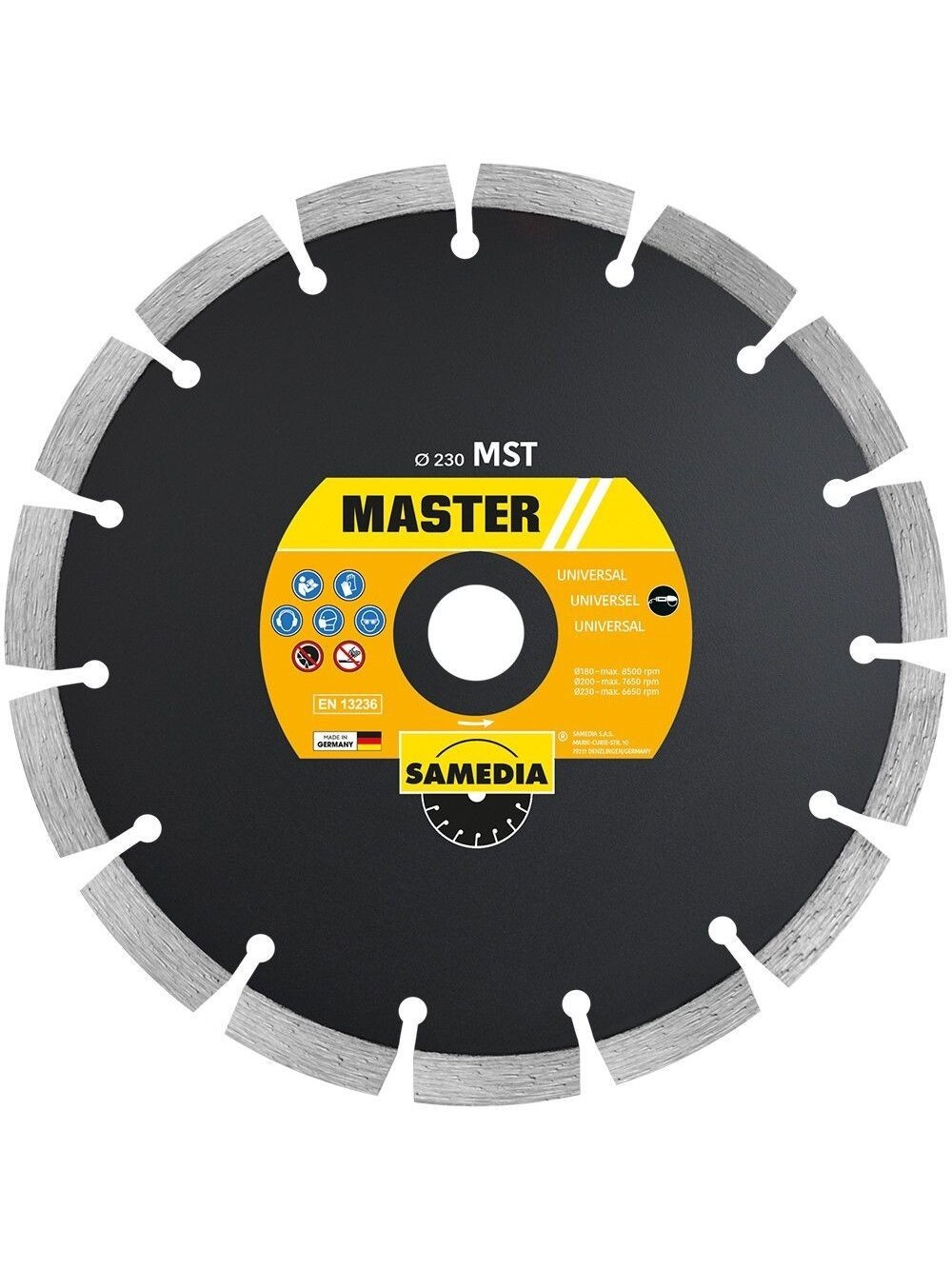 Samedia Deim. dis. "SAMEDIA" MST 350x20 mm Samedia Deim. dis. "SAMEDIA" MST 350x20 mm