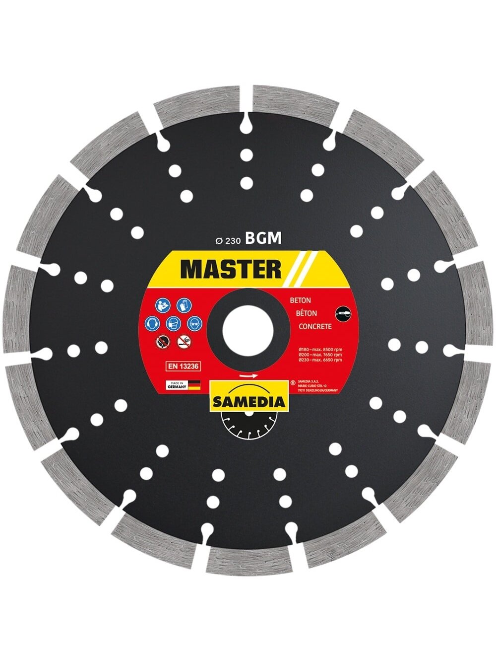 Samedia Deimantinis diskas BGM 350x20 Samedia Deimantinis diskas BGM 350x20