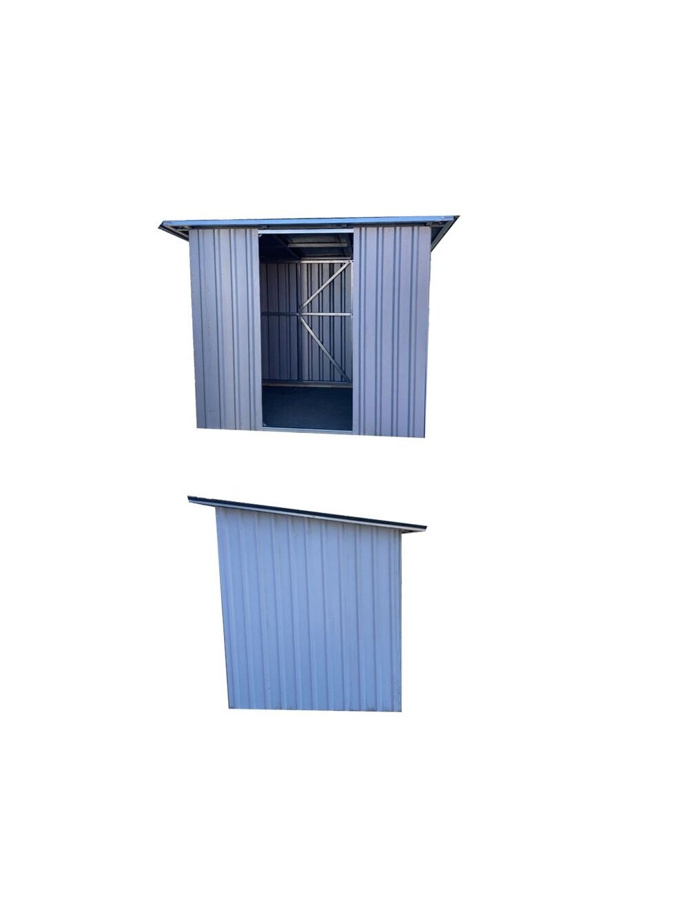 Sandėliukas 2 x 3 m (Konstrukcija) 1