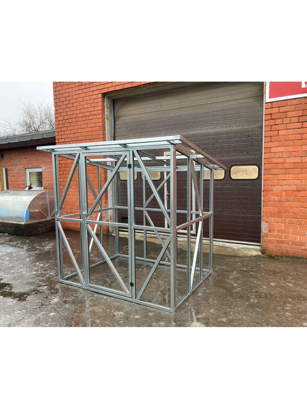 Sandėliukas 2 x 3 m (Konstrukcija) 3 Sandėliukas 2 x 3 m (Konstrukcija) 3