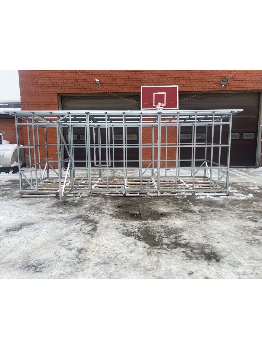 Sandėliukas 2 x 5 m (Konstrukcija) 1 Sandėliukas 2 x 5 m (Konstrukcija) 1