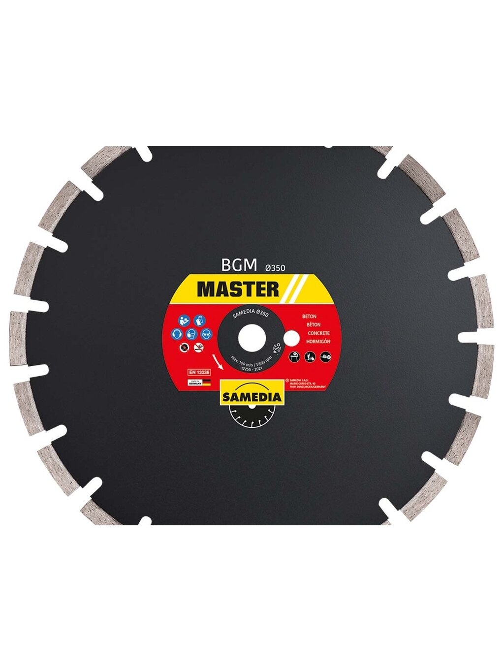 SAMEDIA Deimantinis diskas BGM 150 x 22,23. SAMEDIA SAMEDIA Deimantinis diskas BGM 150 x 22,23. SAMEDIA